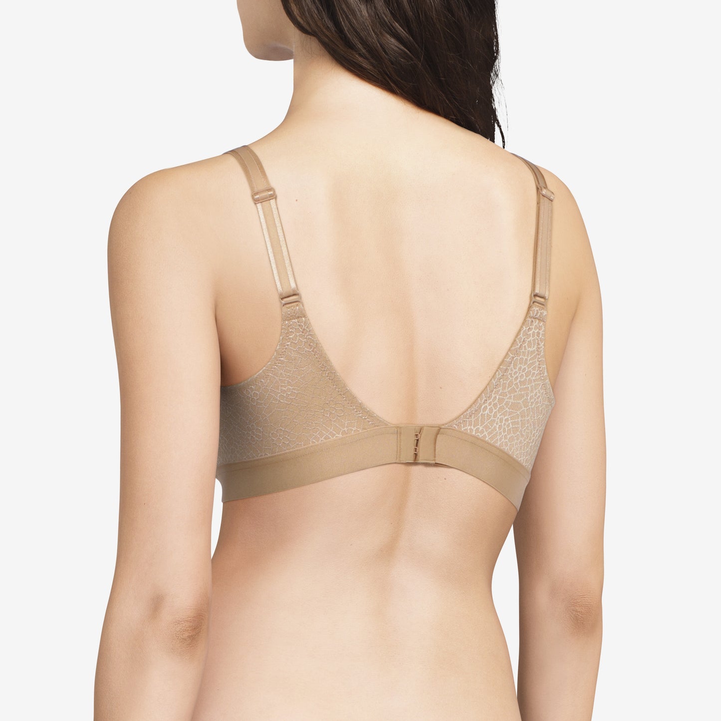 Pretty Things Chantelle Smooth Non-Wired Nude Bra - Underwear Specialists