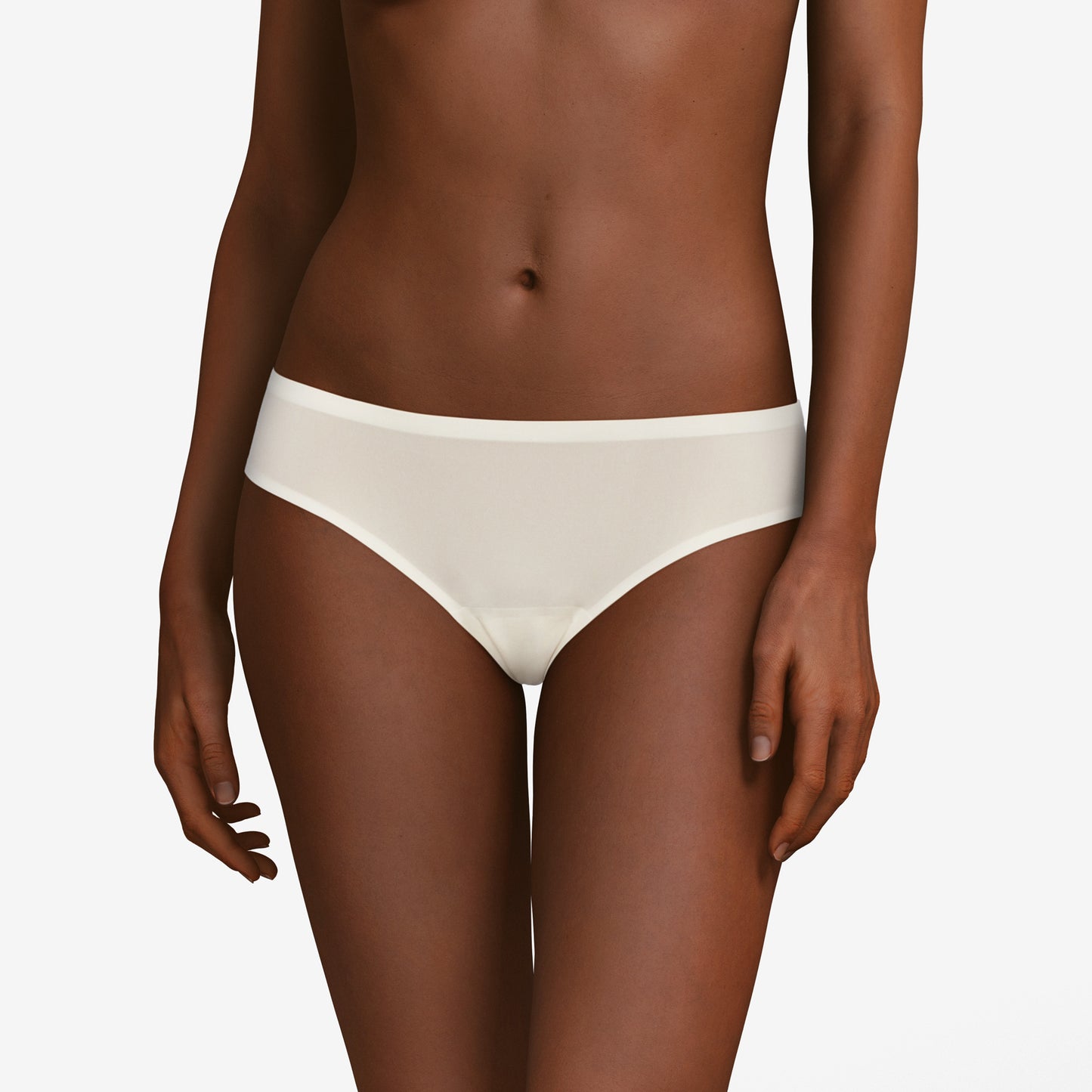 Pretty Things Chantelle Soft Stretch High Leg Nude Brief - Underwear Specialists