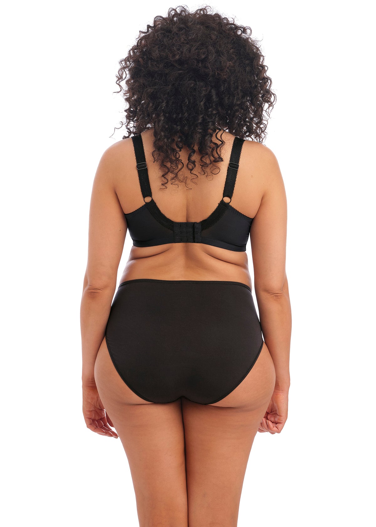 Pretty Things Elomi Morgan Full Cup Support Black Bra - Underwear Specialists
