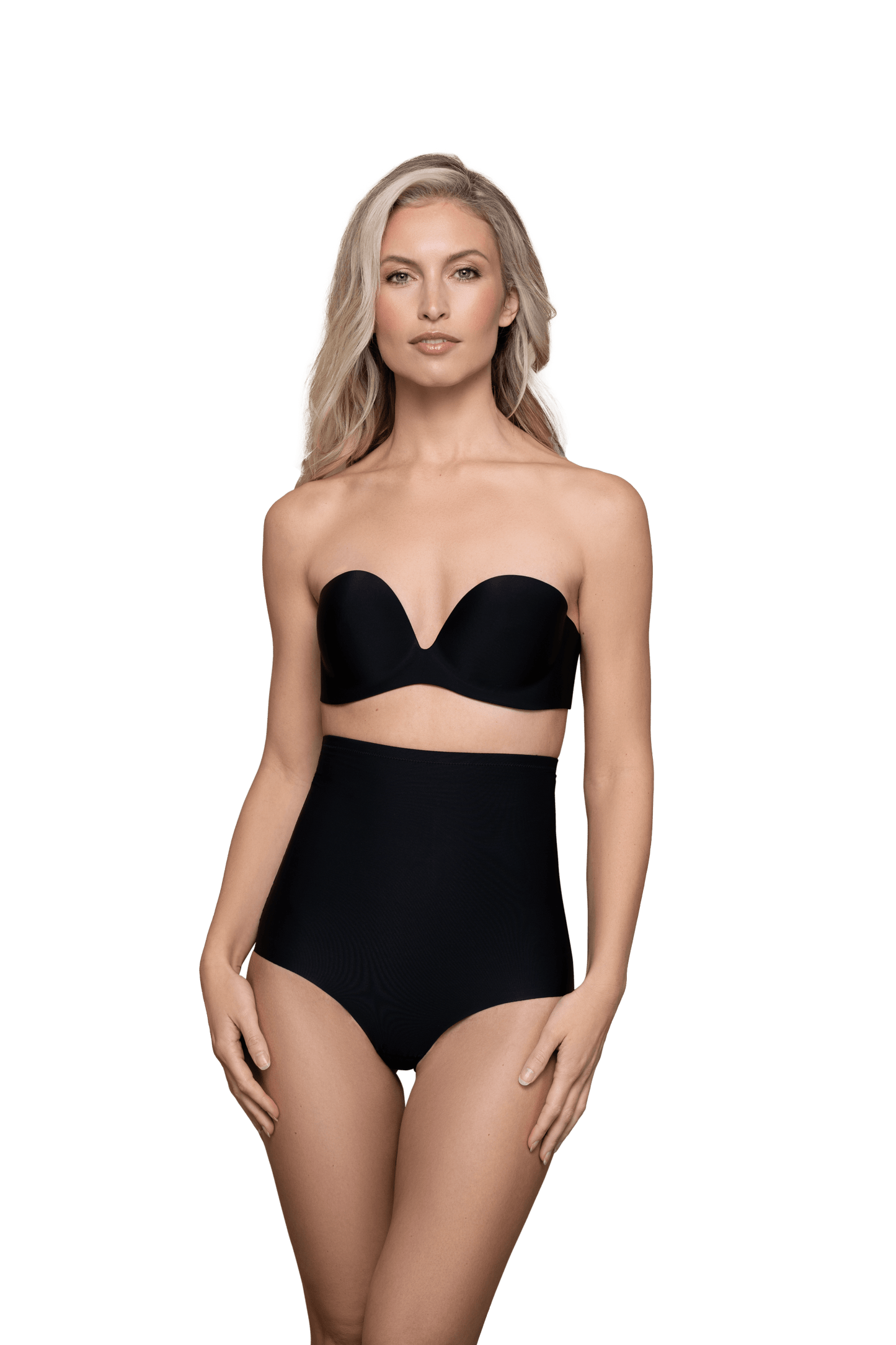 Backless strapless stick on bra