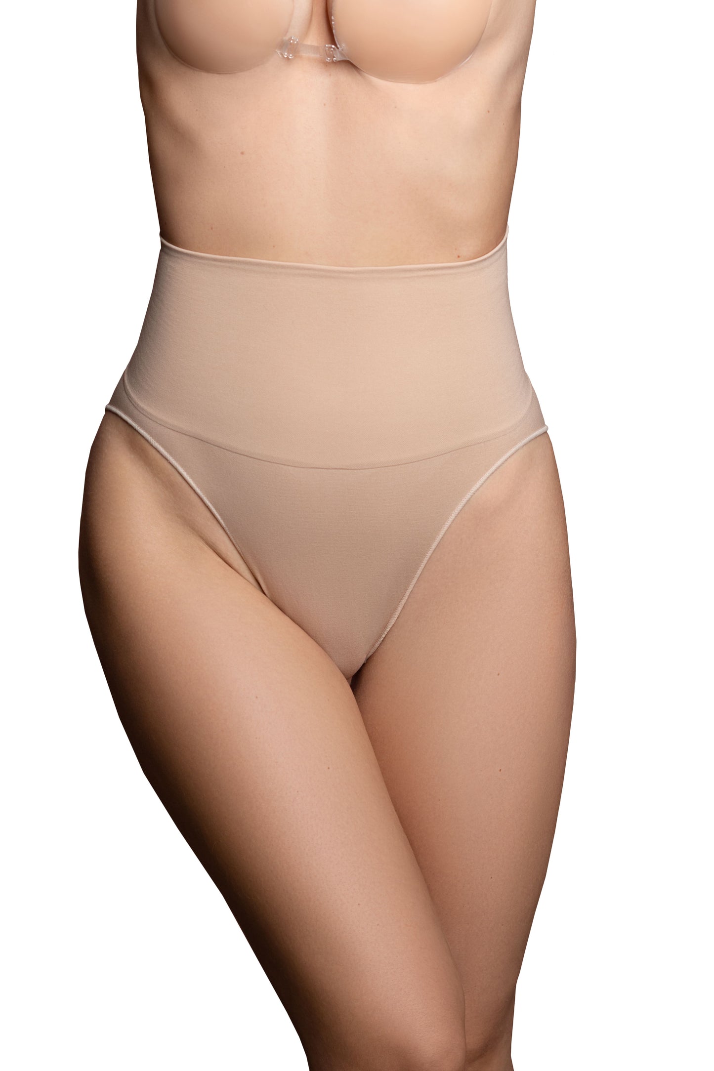Seam free High Waist Medium Control Brief