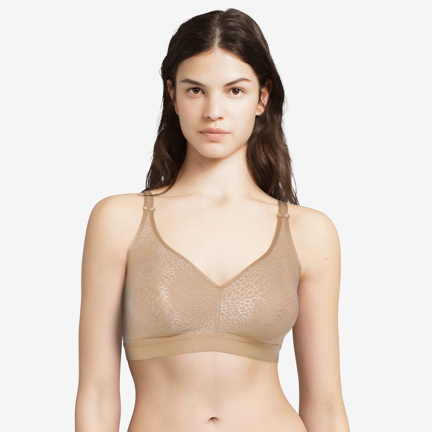 Pretty Things hantelle Smooth Non-Wired Nude Bra - Underwear Specialists 