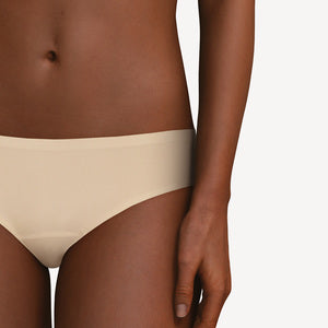 Pretty Things Chantelle Soft Stretch High Leg Nude Brief - Underwear Specialists 