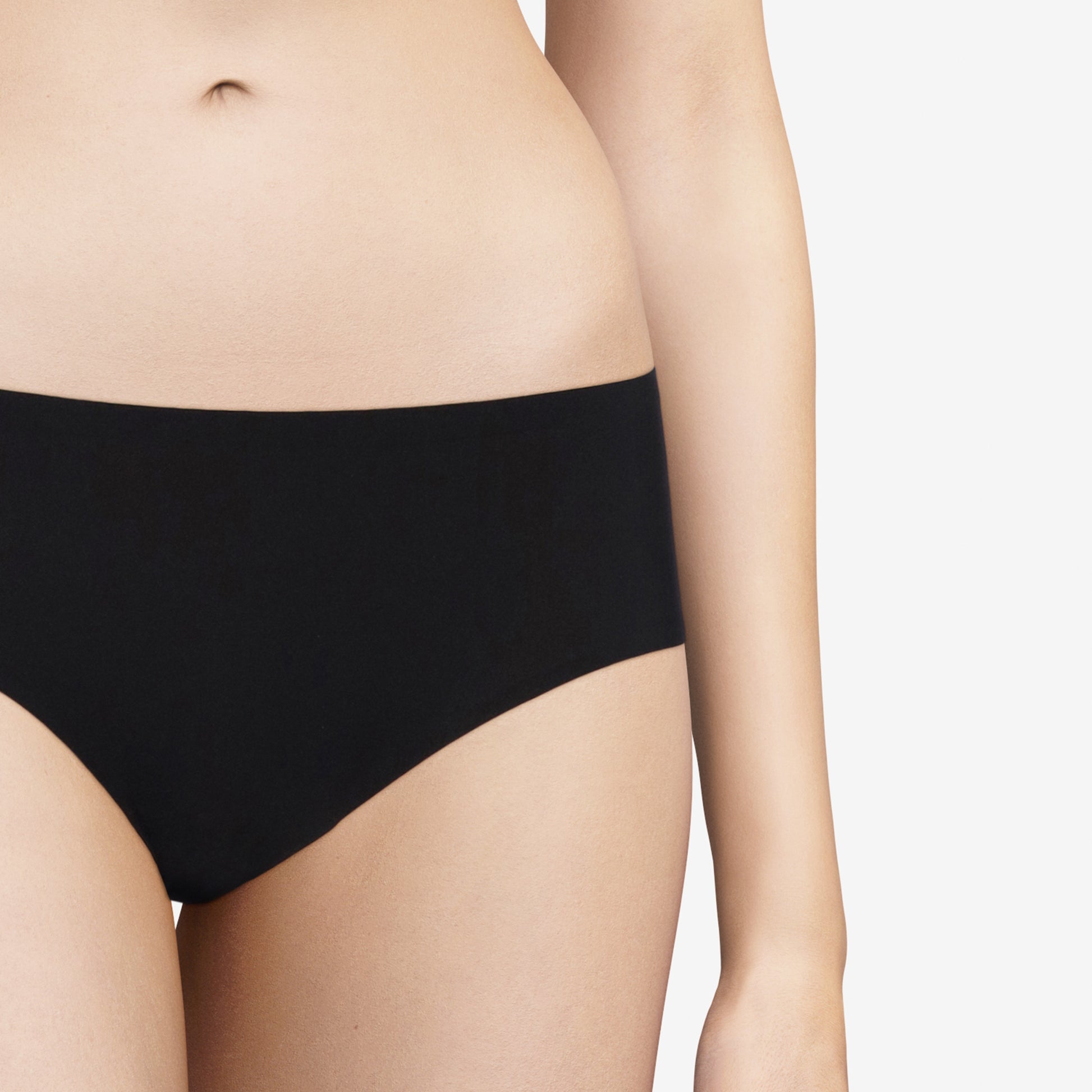 Pretty Things Chantelle Soft Stretch Black Shorty - Underwear Specialists 