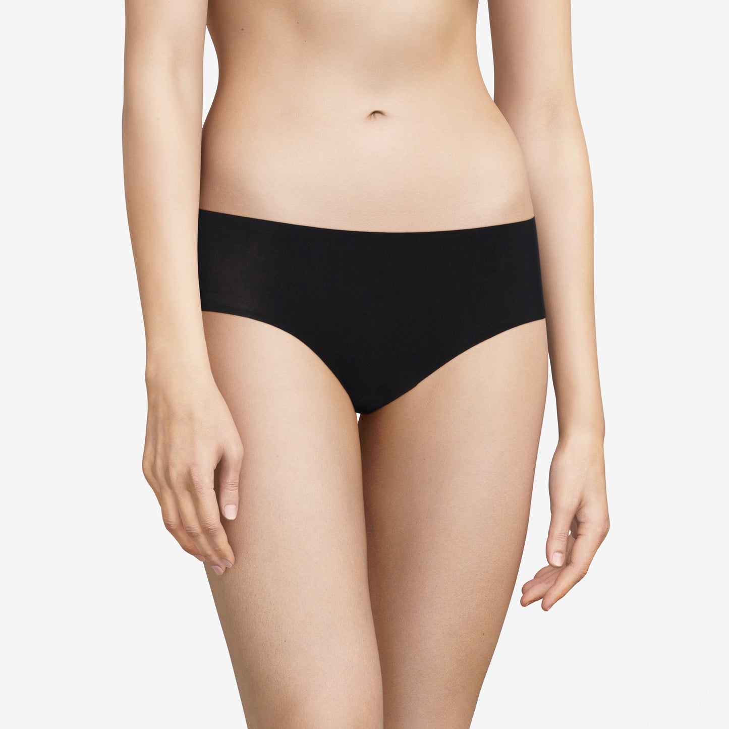Pretty Things Chantelle Soft Stretch Black Shorty - Underwear Specialists 