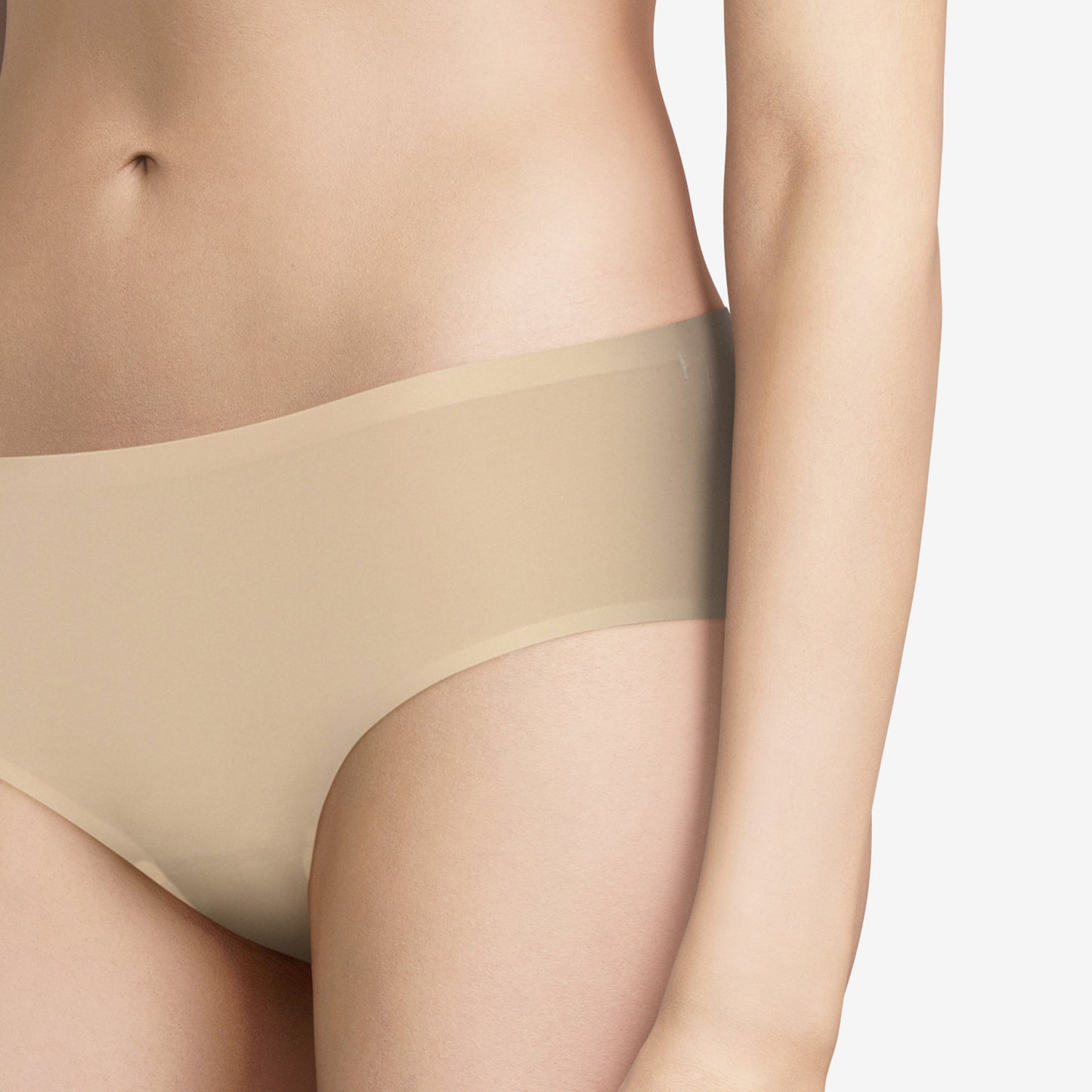Pretty Things Chantelle Soft Stretch Nude Shorty - Underwear Specialists 