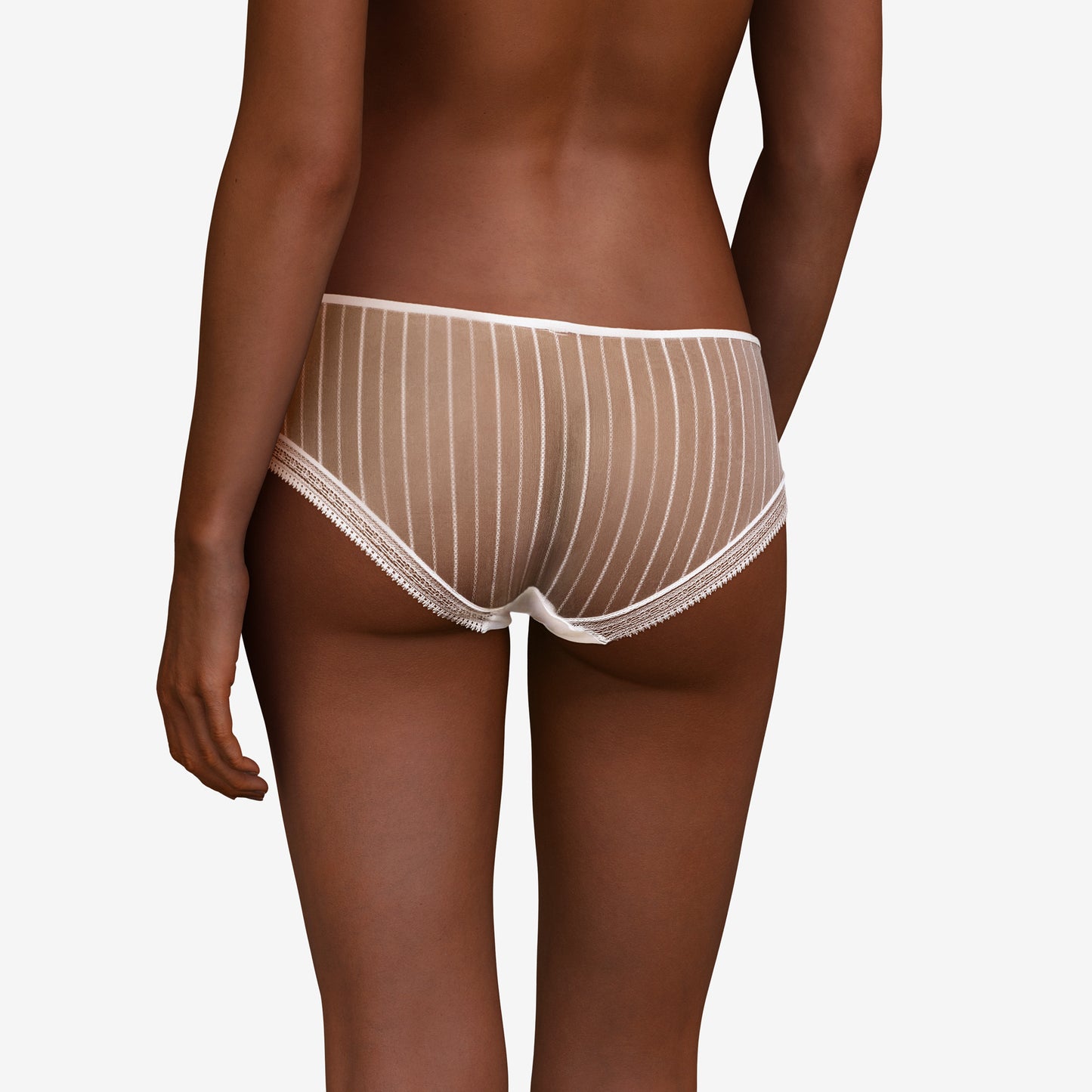 Pretty Things - Passionata Maddie Lace White Short - Underwear Specialists 