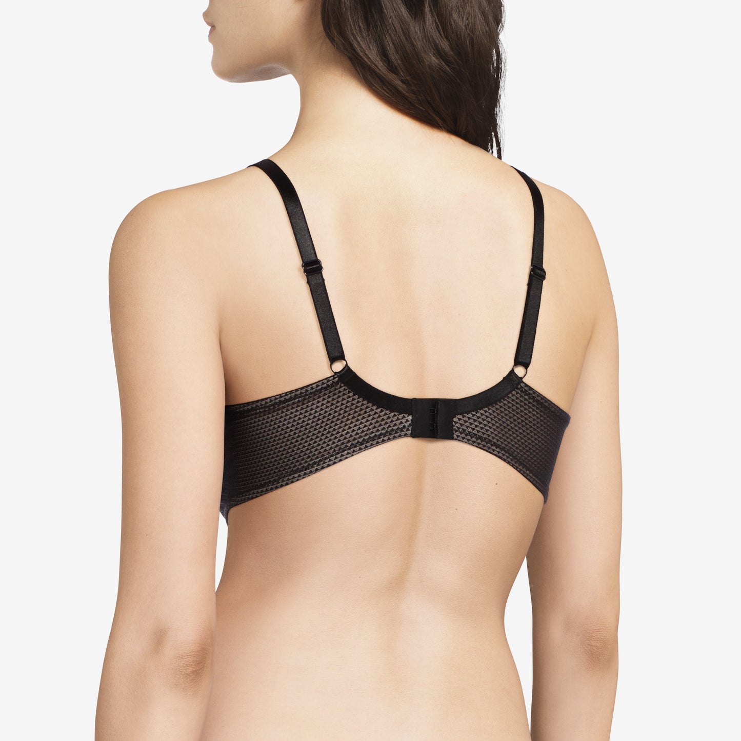 Pretty Things Chantelle Passionata Lace Trim Plunge Bra - Underwear Specialists 