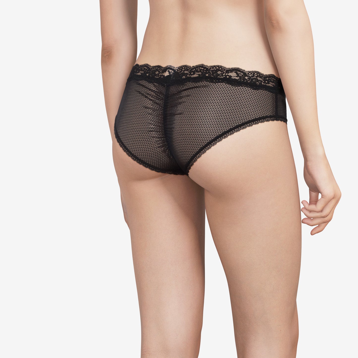 Pretty Things Chantelle Passionata Black Short - Underwear Specialists 