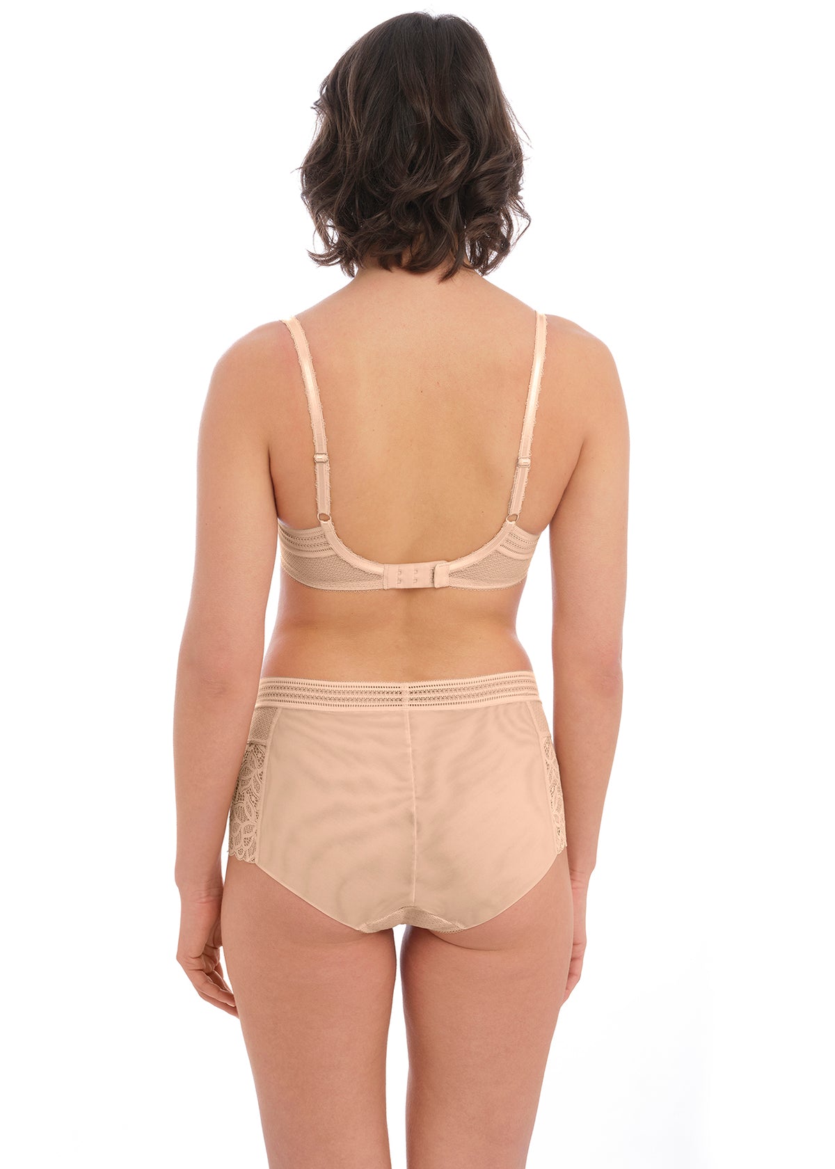 Pretty Things Wacoal Raffine Non-Padded Lace Nude Bra - Underwear Specialists