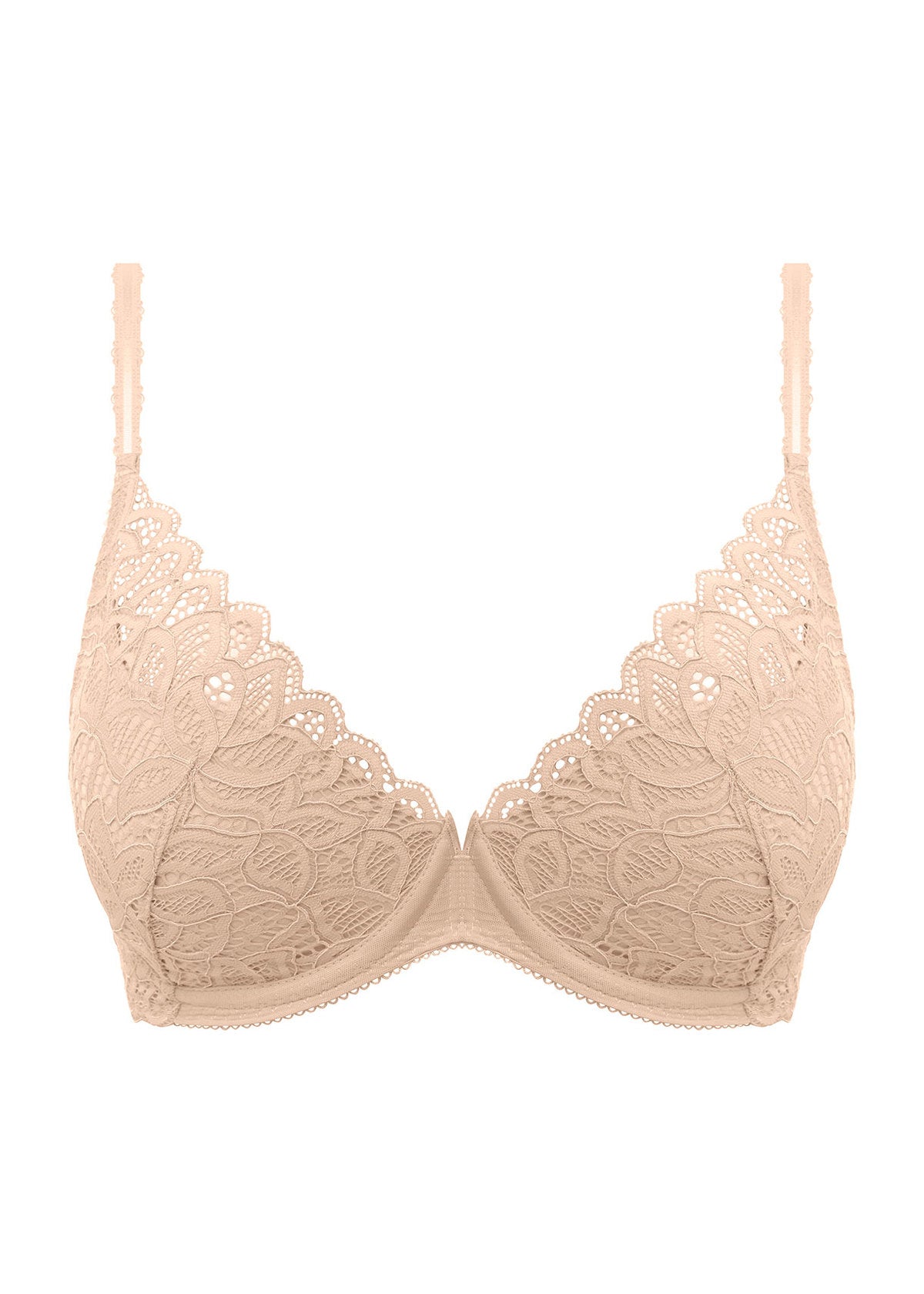 Wacoal Raffine Padded Lace Trim Bra
